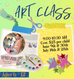Art Class July 28th - Bugging Out